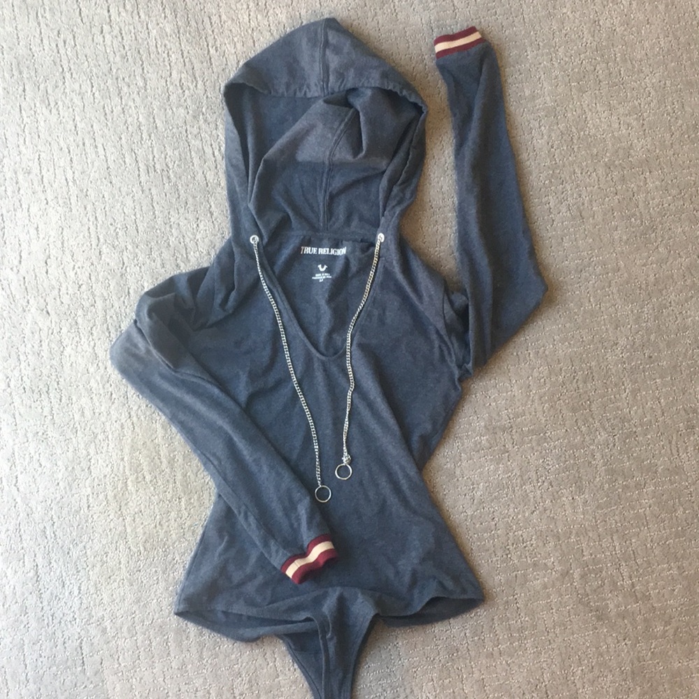 True religion long sleeve bodysuit